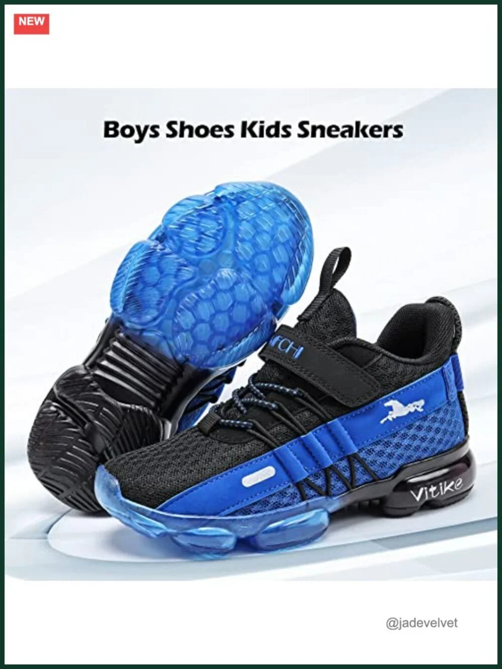 Kids Mesh Lightweight Running Tennis Sneakers - Breathable Cushion Non-Slip